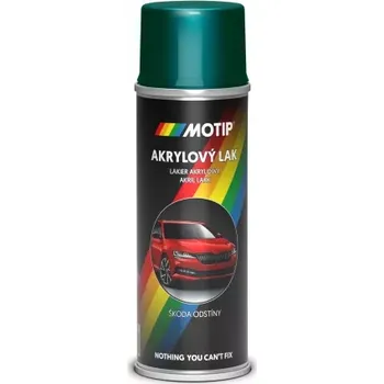 Silikonový sprej MOTIP Škoda Amazonia zelená metalíza 200ml