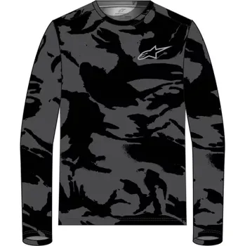 tričko CAMO PERFORMANCE dlouhý rukáv, ALPINESTARS (černá camo, vel. L)