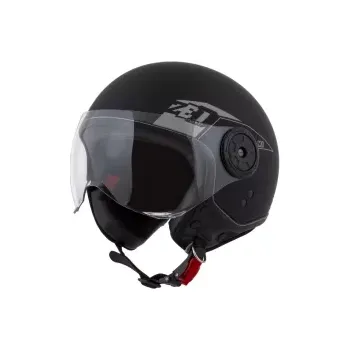 Helma na motorku přilba C30, ZED (černá matná/šedá, vel. XS)