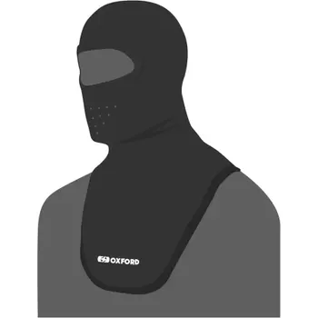 Kukla kukla Balaclava Deluxe Micro Fleece, OXFORD (černá, s průduchy a dlouhým límcem)