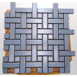 Mozaika k dlažbě Dolcevita 30/30 modrá pletenec GDMAK003 (2,3x2,3/2,3x7,3)