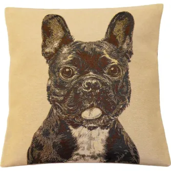 Polštář Buldoček dekorační polštář s vůní 45 x 45 cm (Gobelín dekorační polštář)