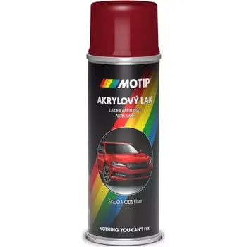 Silikonový sprej MOTIP Škoda červená ohnivá 200ml