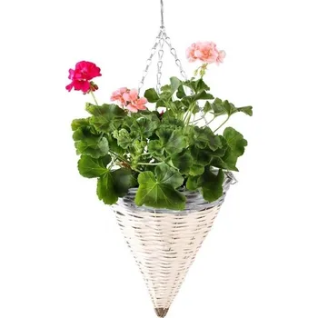 Květináč Závěsný proutěný květináč Bk-057