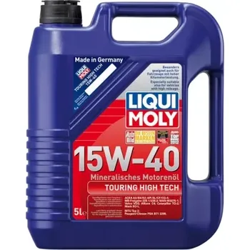 Motorový olej LIQUI MOLY 1096 TOURING HIGH TECH 15W-40 - 5L