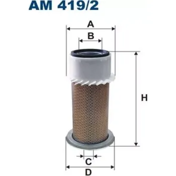 Vzduchový filtr FILTRON Vzduchový filtr AM 419/2