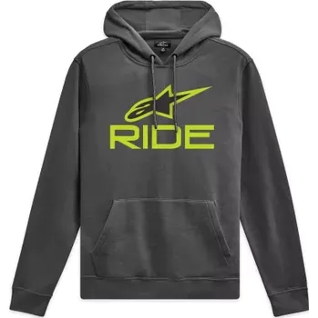 Pánská mikina mikina RIDE 4.0, ALPINESTARS (šedá/žlutá/černá, vel. 2XL)