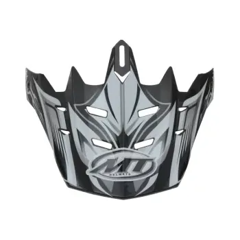 Helma na motorku MT HELMETS kšilt pro helmy MX-1/MX-2 Technical, MT - Španělsko (šedá/černá/bílá)