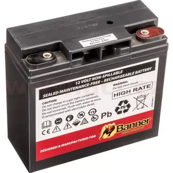 Záložní baterie * 23Ah baterie AGM / náhradní baterie pro start.boostery PB 12V 2300A, PB 12/24V 2300/4600A/