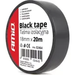 AMIO Izolační páska černá 18mm x 20m