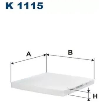 Kabinový filtr FILTRON Kabinový filtr K 1115