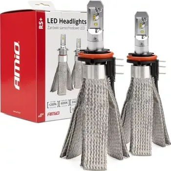 Autožárovka AMIO LED žárovky pro hlavní svícení H15 50W RS+ Slim série H15 50W