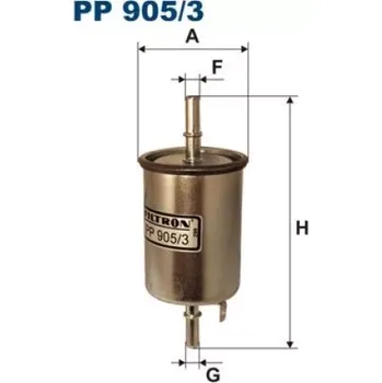 Palivový filtr FILTRON Palivový filtr PP 905/3