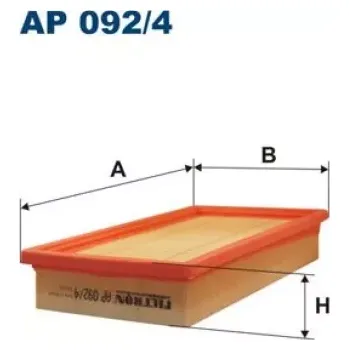 Vzduchový filtr FILTRON Vzduchový filtr AP 092/4