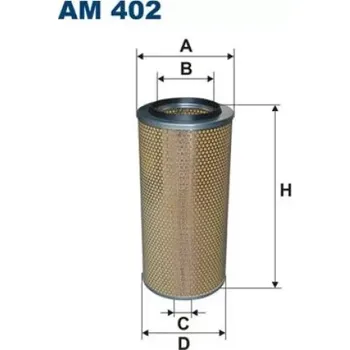 Vzduchový filtr FILTRON Vzduchový filtr AM 402
