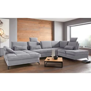 Sedací souprava Rohová sedací souprava do tvaru U COSTELLO 3 Pravý roh - s rozkládáním a s úložným prostorem