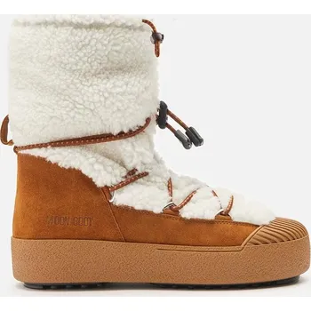 Dámská obuv Sněhule Moon Boot Ltrack Polar hnědá barva, 24501500.001 82X, EUR 37