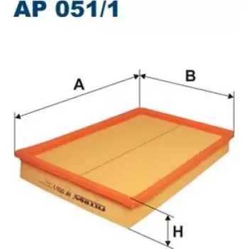 Vzduchový filtr FILTRON Vzduchový filtr AP 051/1