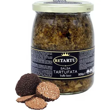 Omáčka Giuliano Tartufi lanýžová omáčka s černým lanýžem 500 g