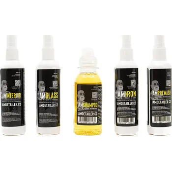 IAMDETAILER sada vzorků 100ml (Iron, Glass, Shampoo, PreWash, Interior)