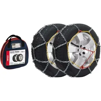Sněhové řetězy AMIO sněhové řetězy 12mm KN-100