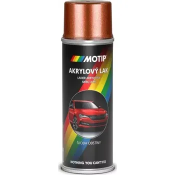 Silikonový sprej MOTIP Škoda oranžová terracotta metalická 200ml