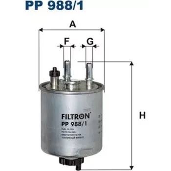 Palivový filtr FILTRON Palivový filtr PP 988/1