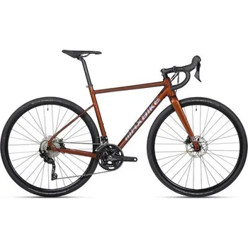 Jízdní kolo Maxbike Gravel kolo Maxbike Onyx - Hnědý 2025 - S 48 cm