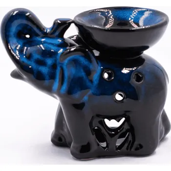 Aroma lampa Milujeme Kameny Aromalampa - slon - černo-modrá – VADA VAD373 489085