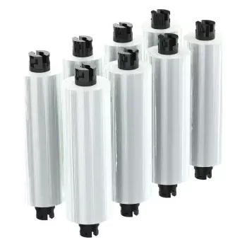 Motocyklové brýle náplň ROLL-OFF WIDE VISION systém pro brýle SUPERTECH a VISION 8/5/3, ALPINESTARS (výška válce 48 mm, sada 8 ks, čiré)