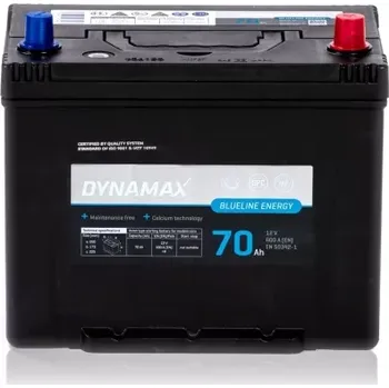 Autobaterie DYNAMAX ENERGY BLUELINE 70 ASIA P 12V 70AH 600A