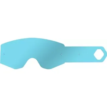 Příslušenství k helmě na motorku strhávací fólie plexi pro brýle FLY RACING modely do 2018, Q-TECH (50 vrstev v balení, čiré)