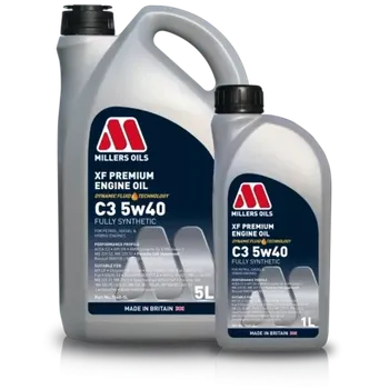 Motorový olej MILLERS OILS XF PREMIUM C3 5w40 5L