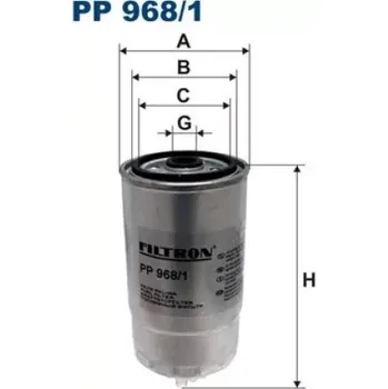 Palivový filtr FILTRON Palivový filtr PP 968/1