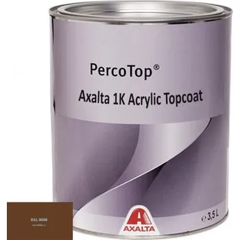 barva na kov Akrylátová 1K barva Axalta RAL 8008 5°lesku stupeň lesku Pololesk