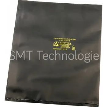 ESD ESD sáček vodivý, 100x100mm, bez zipu, 100ks, 203531 - 100105103