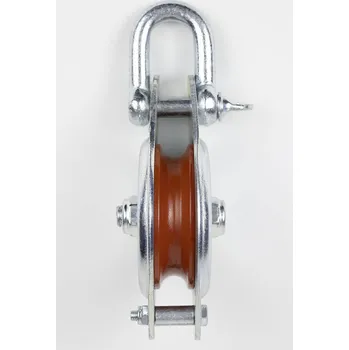 Jištění Kladka se třmenem 12/75mm 750 kg