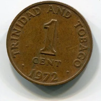 TRINIDAD A TOBAGO. 1 cent 1972.