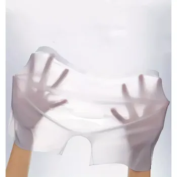 Pánské spodní prádlo IGNITE Pánské poloprůhledné boxerky bílé XXL/XXXL + Doprava zdarma