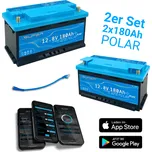 Supervolt POLAR Plus LiFePO4 360ah 12,8V lithiová baterie s ohřívačem (2x SX180-P)