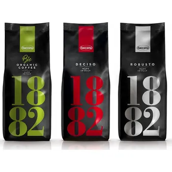 Káva Saccaria caffé Vyzkoušejte Saccaria Limitovaná edice 1882 3 x 1 Kg