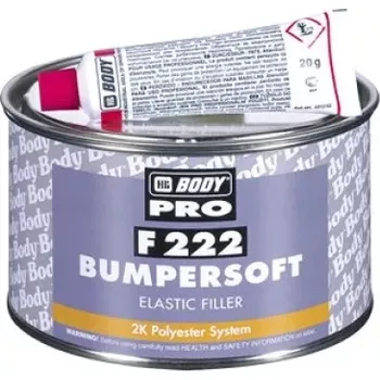 Tmel HB BODY tmel na plasty - bumpersoft F222 1KG