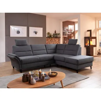 Sedací souprava Rohová sedací souprava ve skandinávském stylu WESTERLAND Pravý roh - s rozkládáním a s úložným prostorem