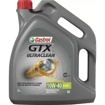 Motorový olej Castrol GTX Ultraclean A3/B4 10W-40 5L