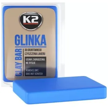 Autokosmetika K2 CLAY BAR - JÍLOVITÁ HLINA NA LAK 60G