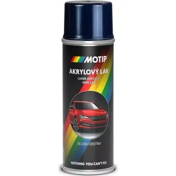 Silikonový sprej MOTIP Škoda pacifik modrá 200ml