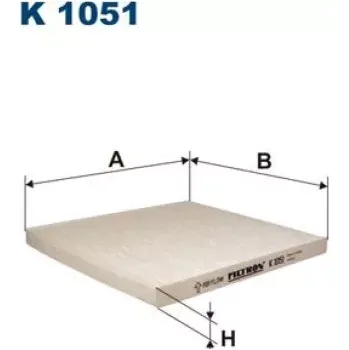 Filtr do auta FILTRON Kabinový filtr K 1051