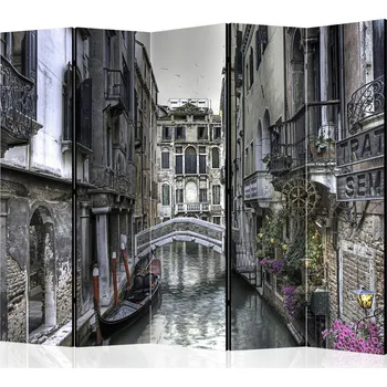 Paraván Paraván - Romantické Benátky II Velikost: 225x172 cm, Provedení: Jednostranný