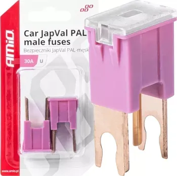 Autopojistky AMIO Pojistky JAPVAL PAL malá U 30A-03406
