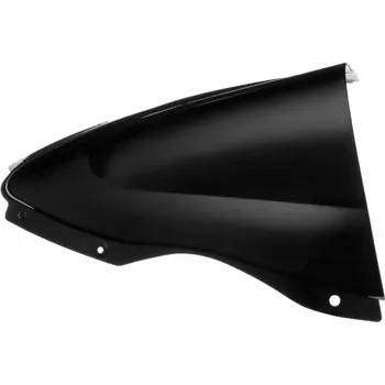 Příslušenství k helmě na motorku QTECH plexi černé Kawasaki, Q-TECH